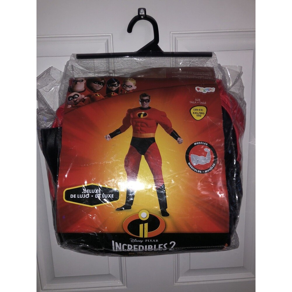 The Incredibles 2 Mr. Incredible Classic Muscle Adult Costume Size XXL 2XL - Picture 4 of 16